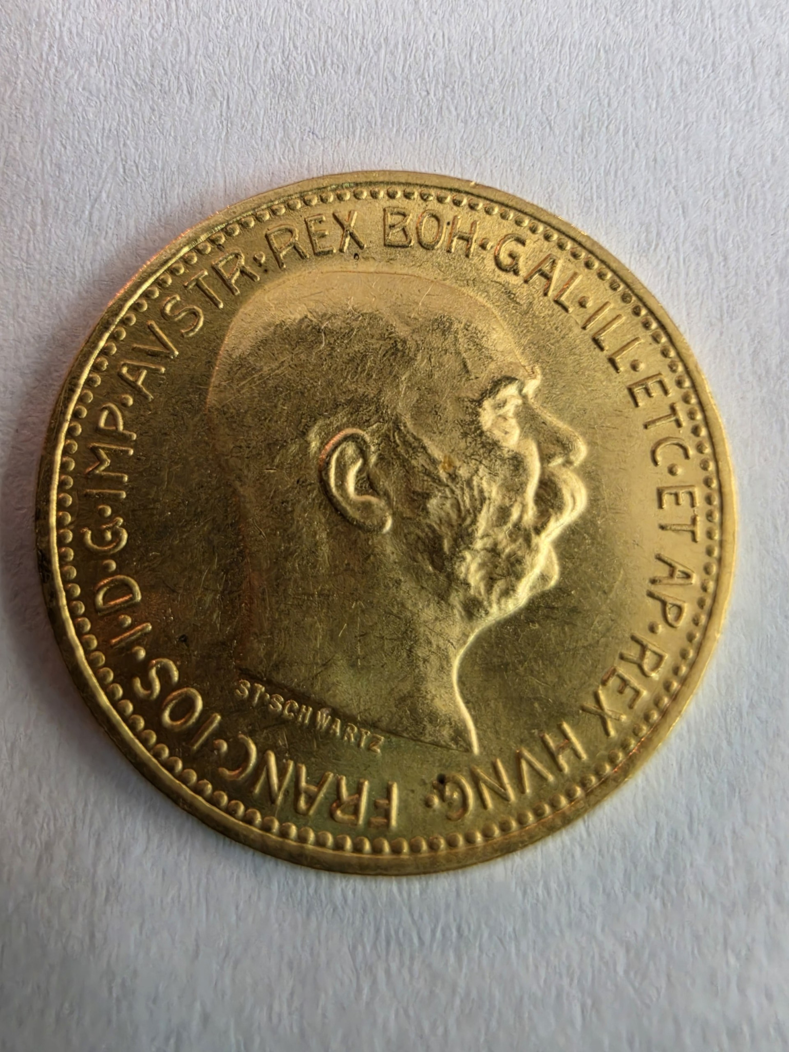 20 крон Франц Иосиф1, Вена Австрия 1915